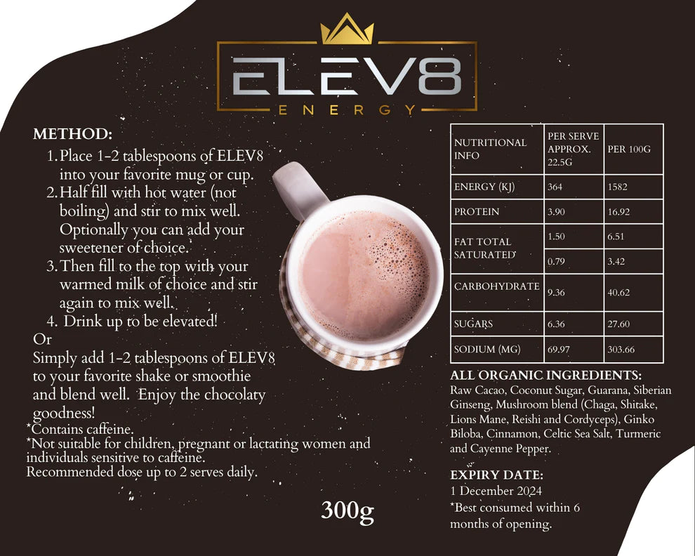 ELEV8 - ENERGY 300g